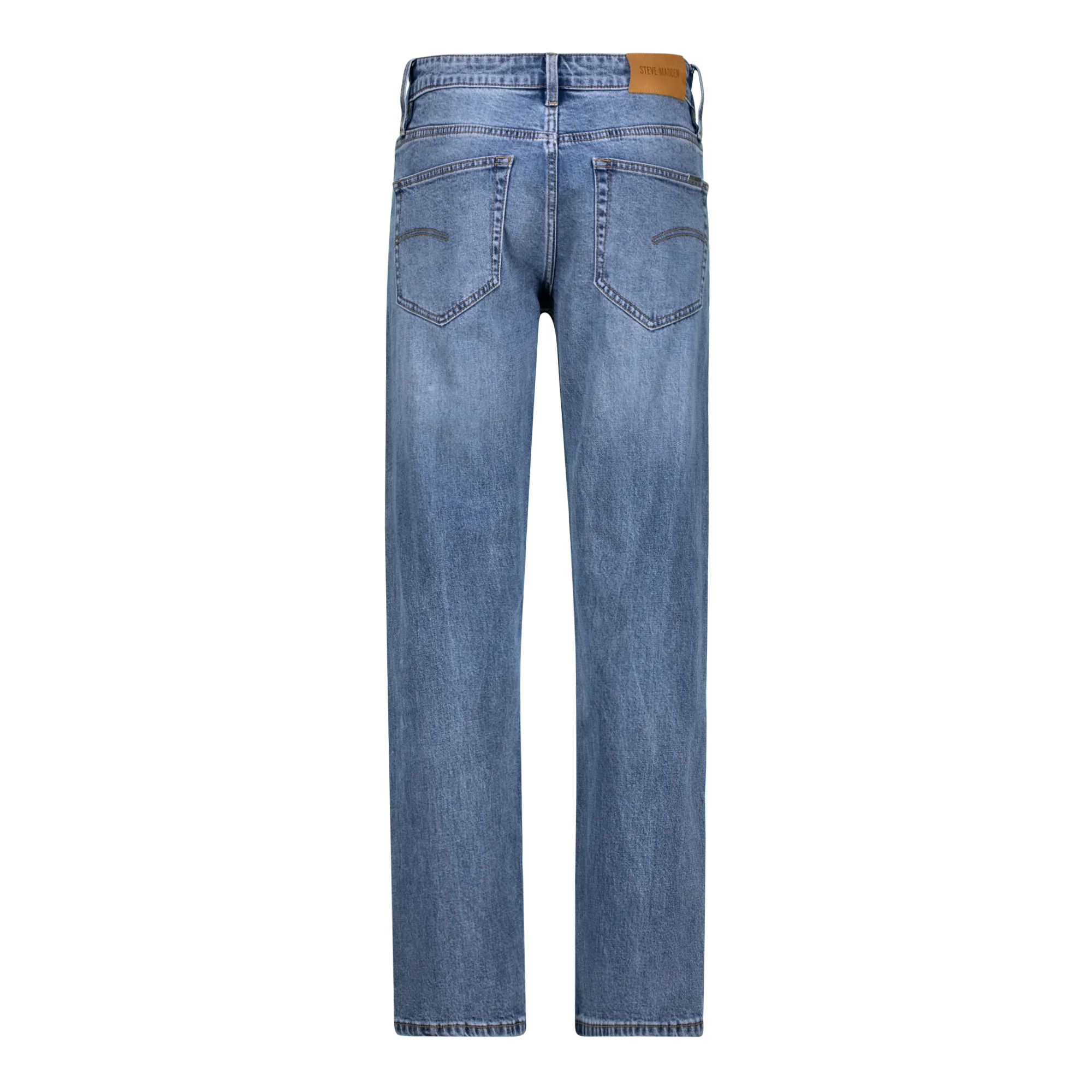 KAIRO SLIM STRAIGHT MID WASH JEANS - Image 8