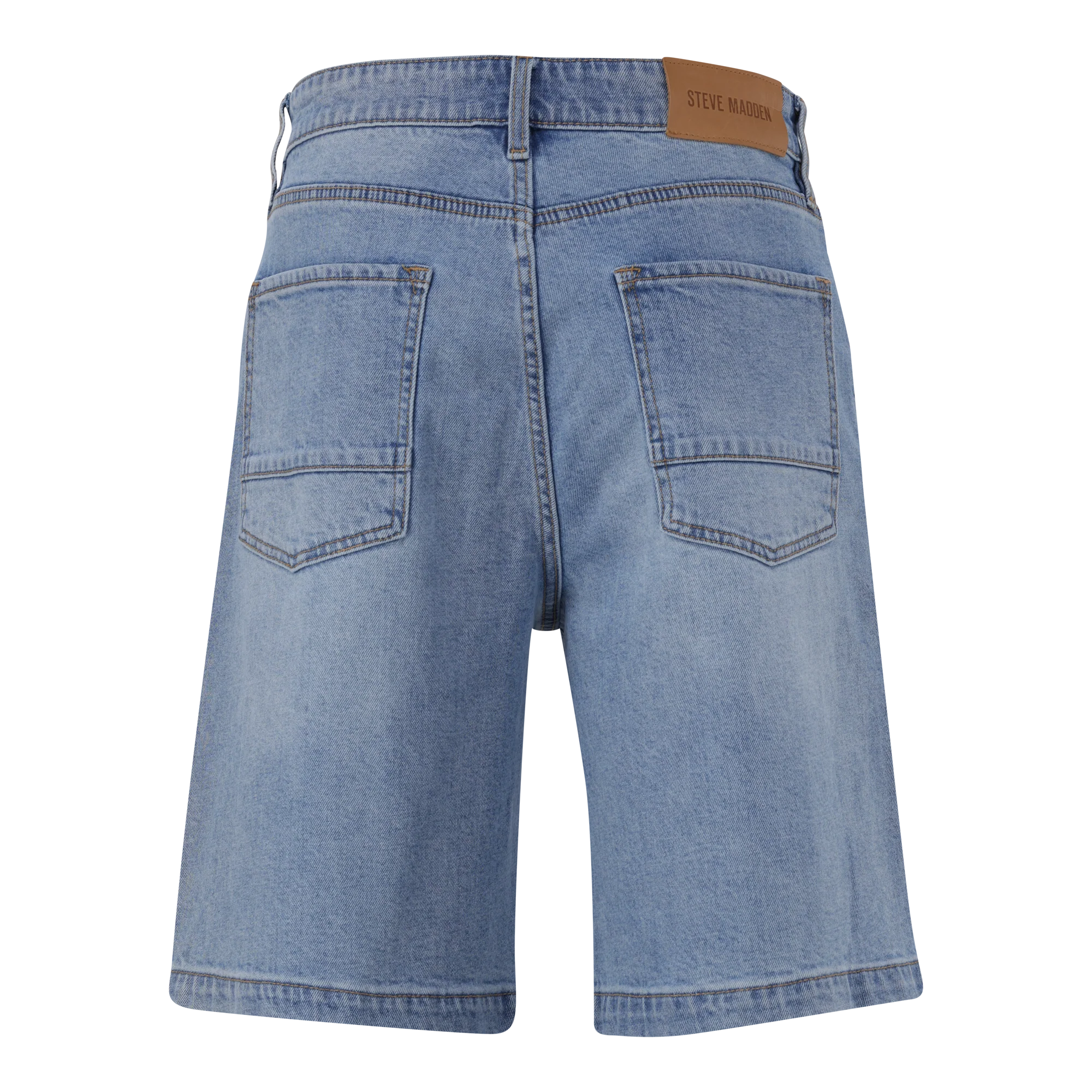 DEAN MID BLUE DENIM JORT - Image 8